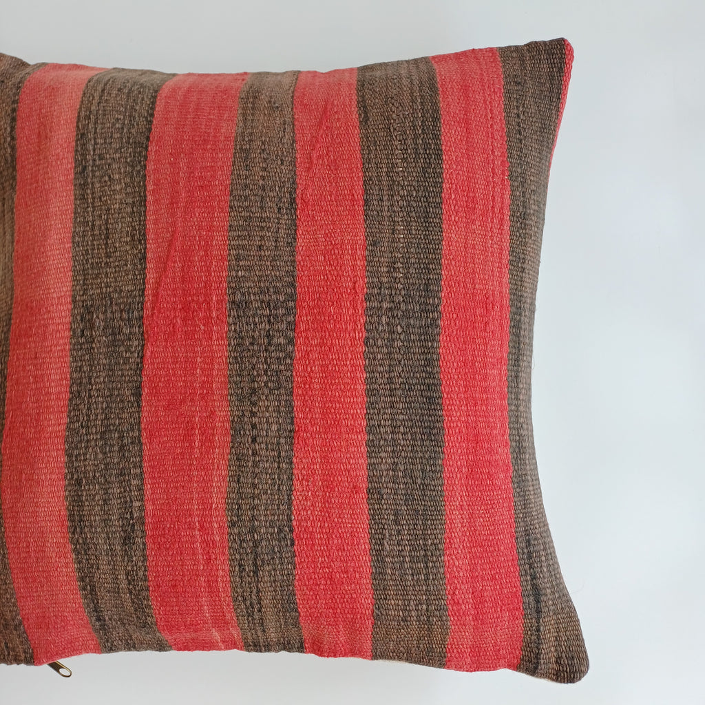 Moroccan Handmade Multicoloured Rug Cushion Cover 20''x20'' / 50x50 CM