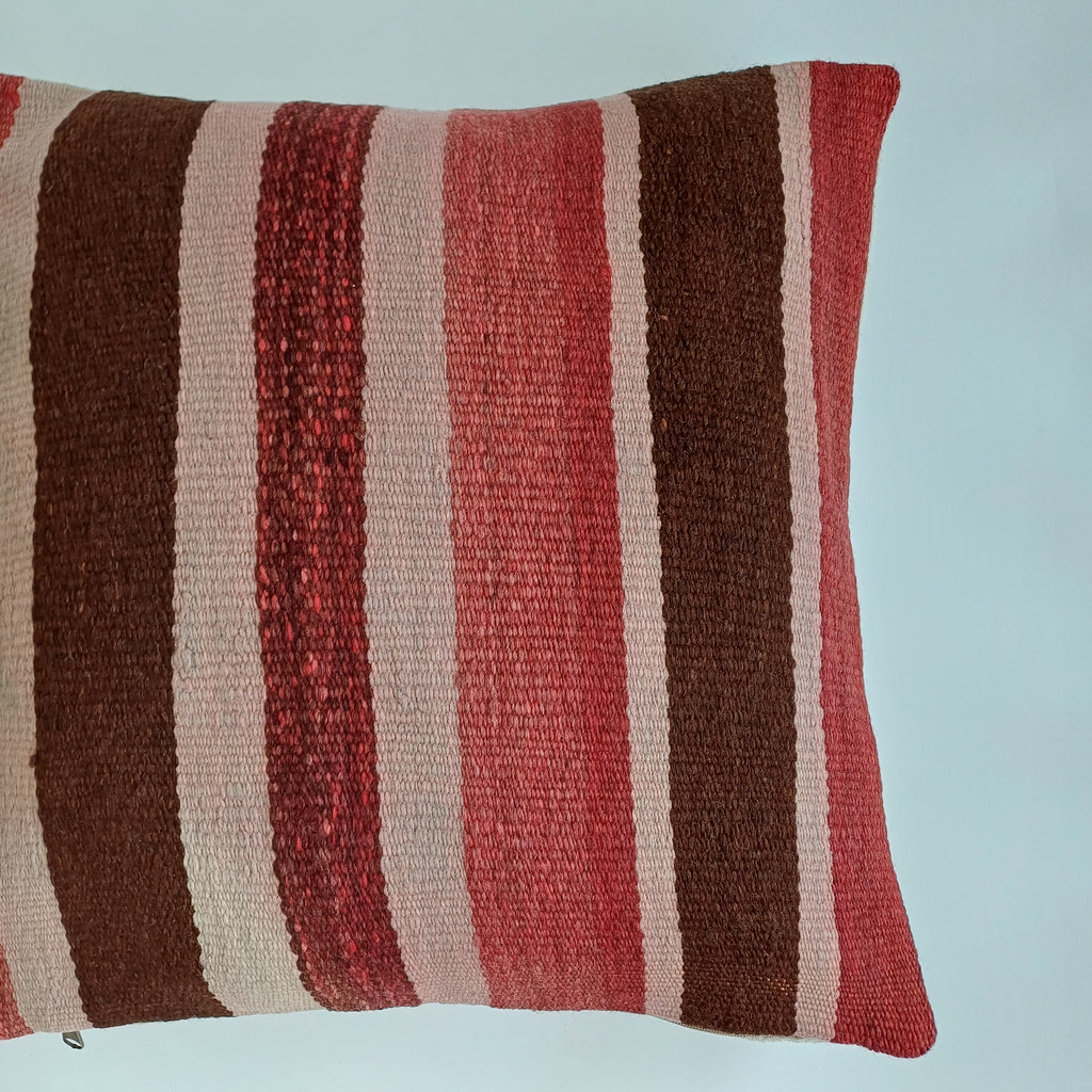 Moroccan Handmade Multicoloured Rug Cushion Cover 20''x20'' / 50x50 CM