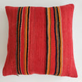 Moroccan Handmade Multicoloured Rug Cushion Cover 20''x20'' / 50x50 CM