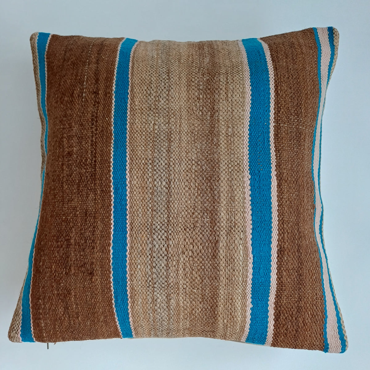 Moroccan Handmade Multicoloured Rug Cushion Cover 20''x20'' / 50x50 CM