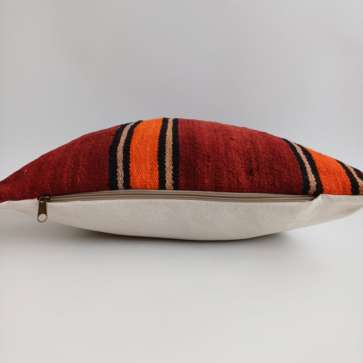 Moroccan Handmade Multicoloured Rug Cushion Cover 20''x20'' / 50x50 CM