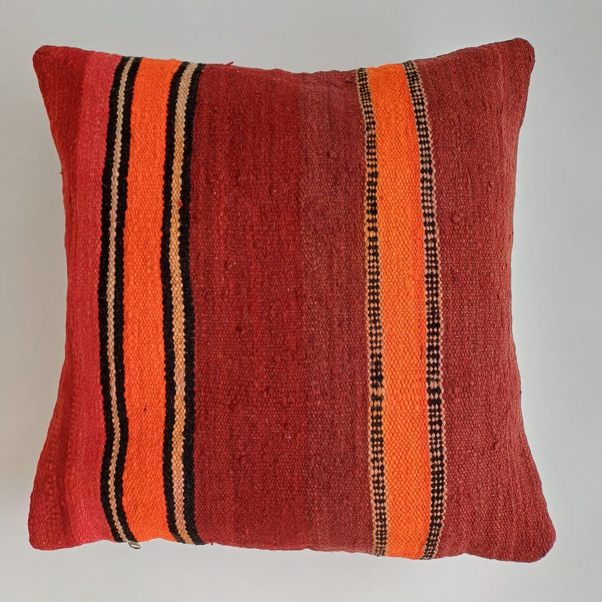 Moroccan Handmade Multicoloured Rug Cushion Cover 20''x20'' / 50x50 CM
