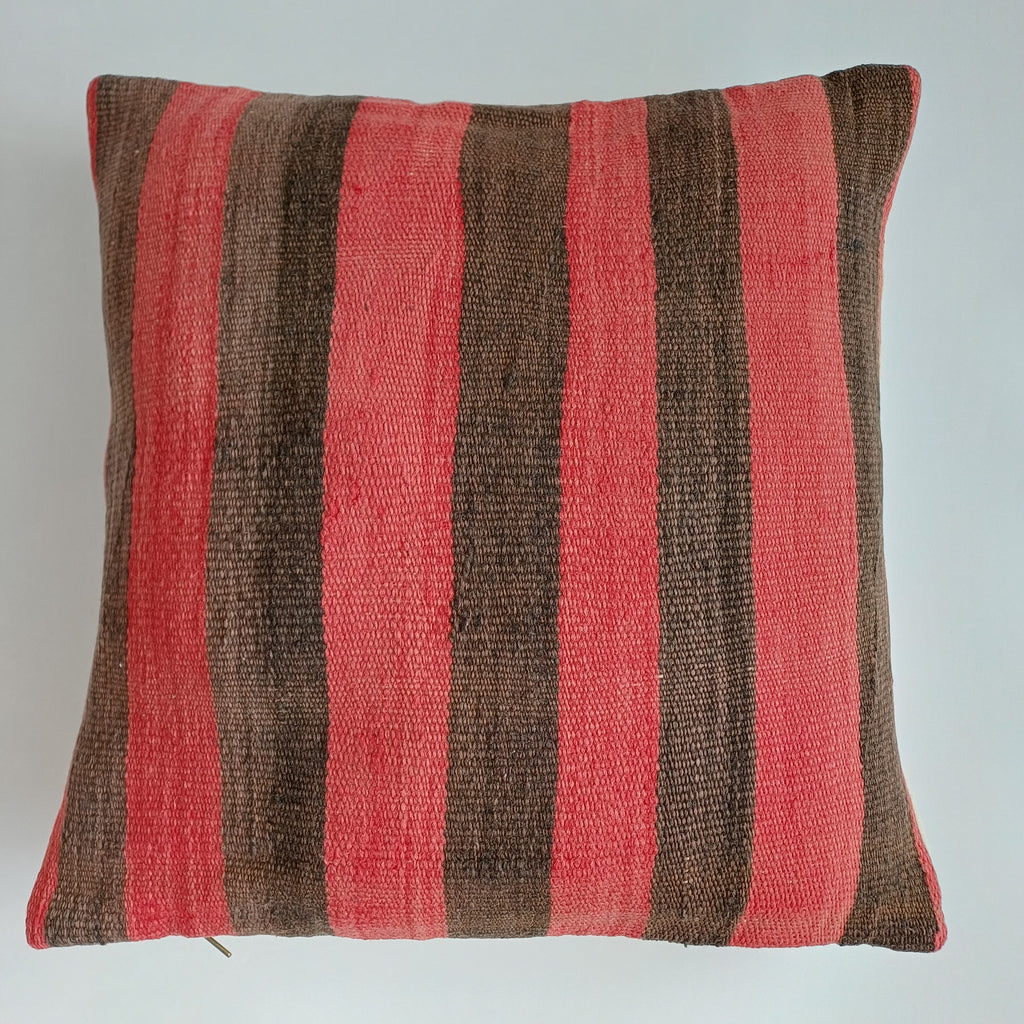 Moroccan Handmade Multicoloured Rug Cushion Cover 20''x20'' / 50x50 CM