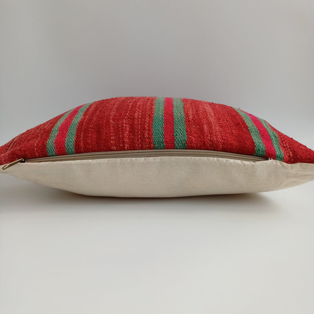 Moroccan Handmade Multicoloured Rug Cushion Cover 20''x20'' / 50x50 CM