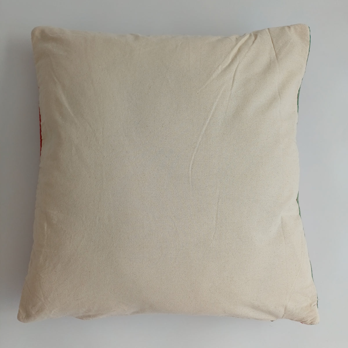 Moroccan Handmade Multicoloured Rug Cushion Cover 20''x20'' / 50x50 CM