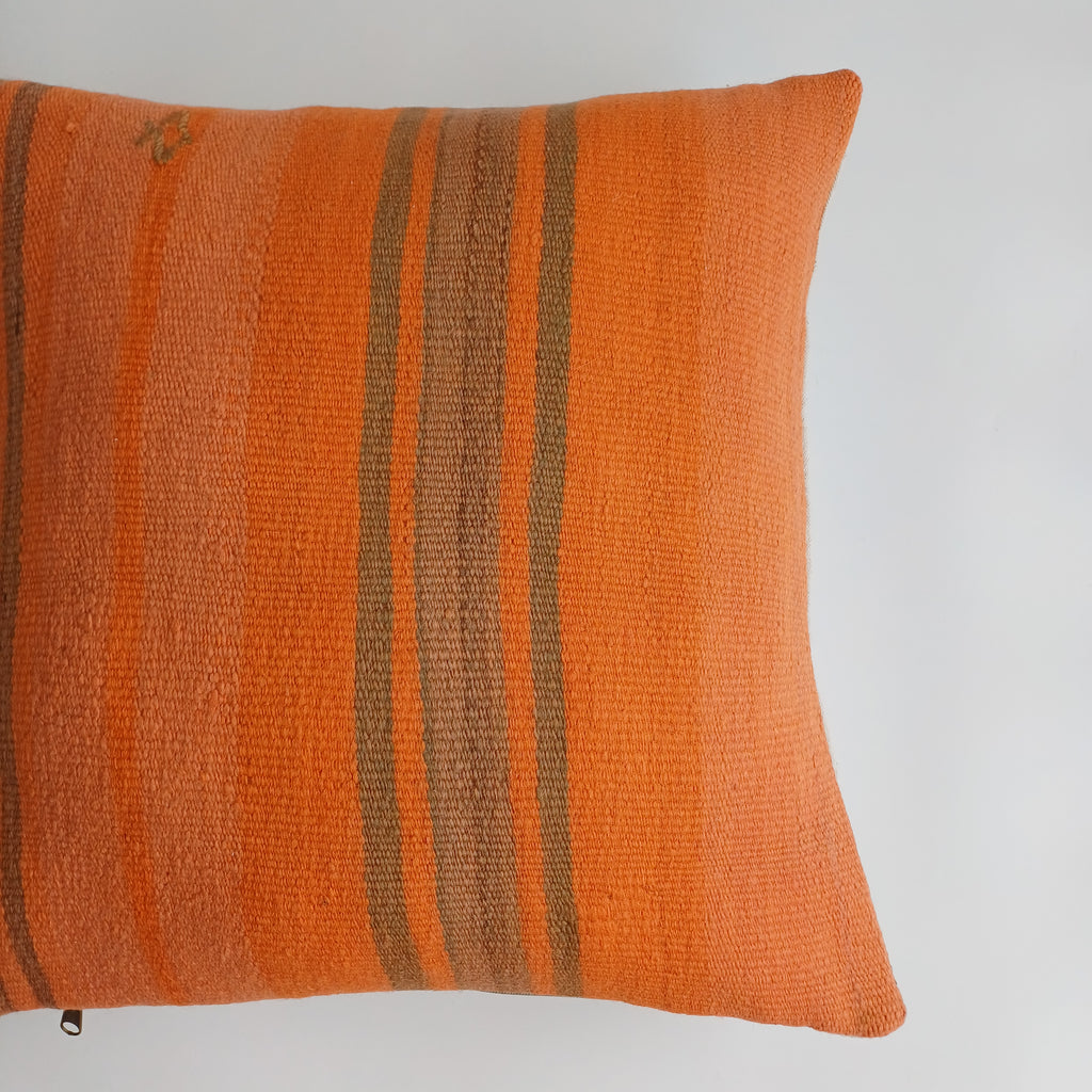 Moroccan Handmade Multicoloured Rug Cushion Cover 20''x20'' / 50x50 CM