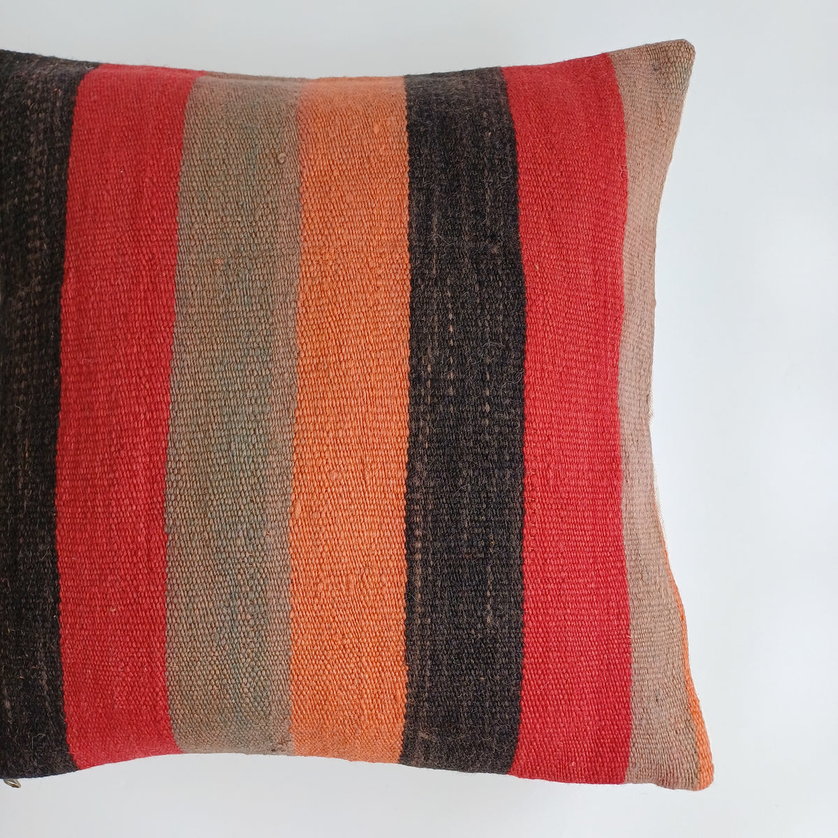 Moroccan Handmade Multicoloured Rug Cushion Cover 20''x20'' / 50x50 CM