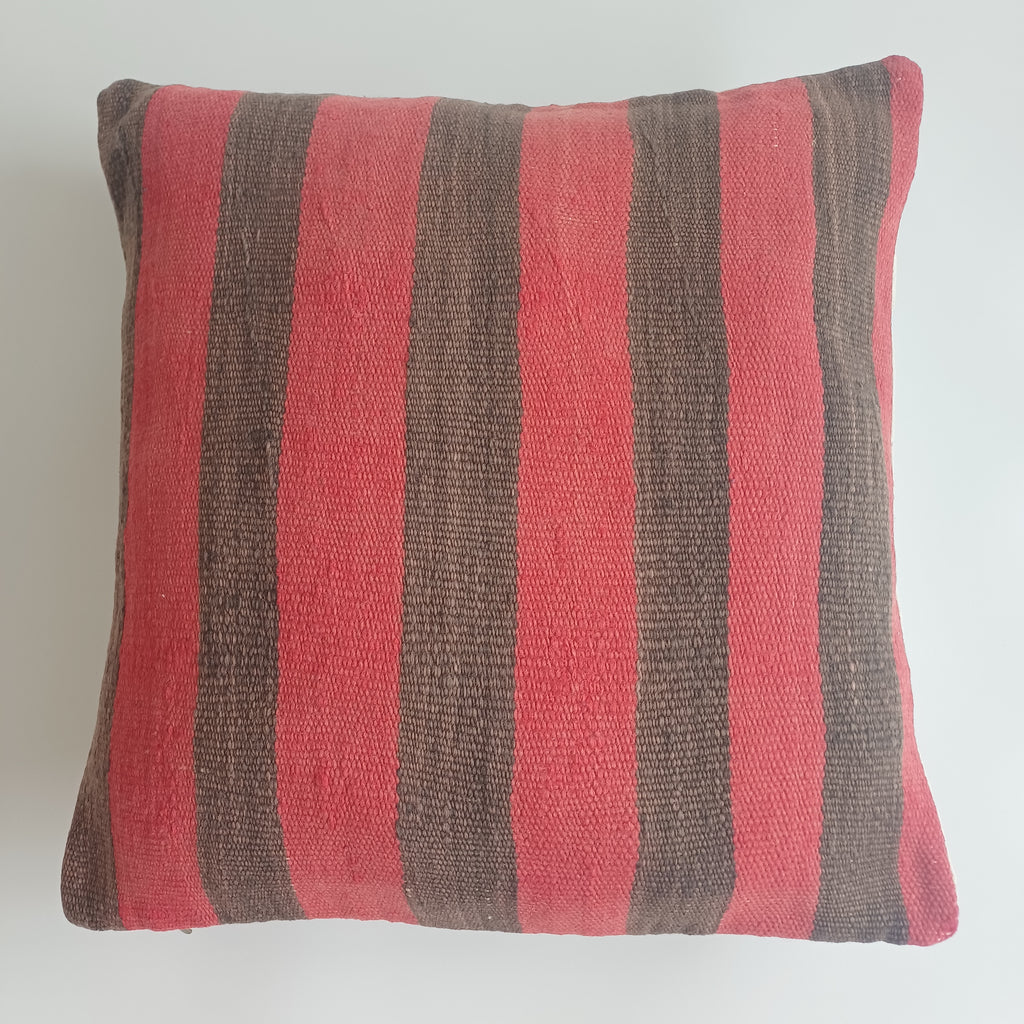 Moroccan Handmade Multicoloured Rug Cushion Cover 20''x20'' / 50x50 CM