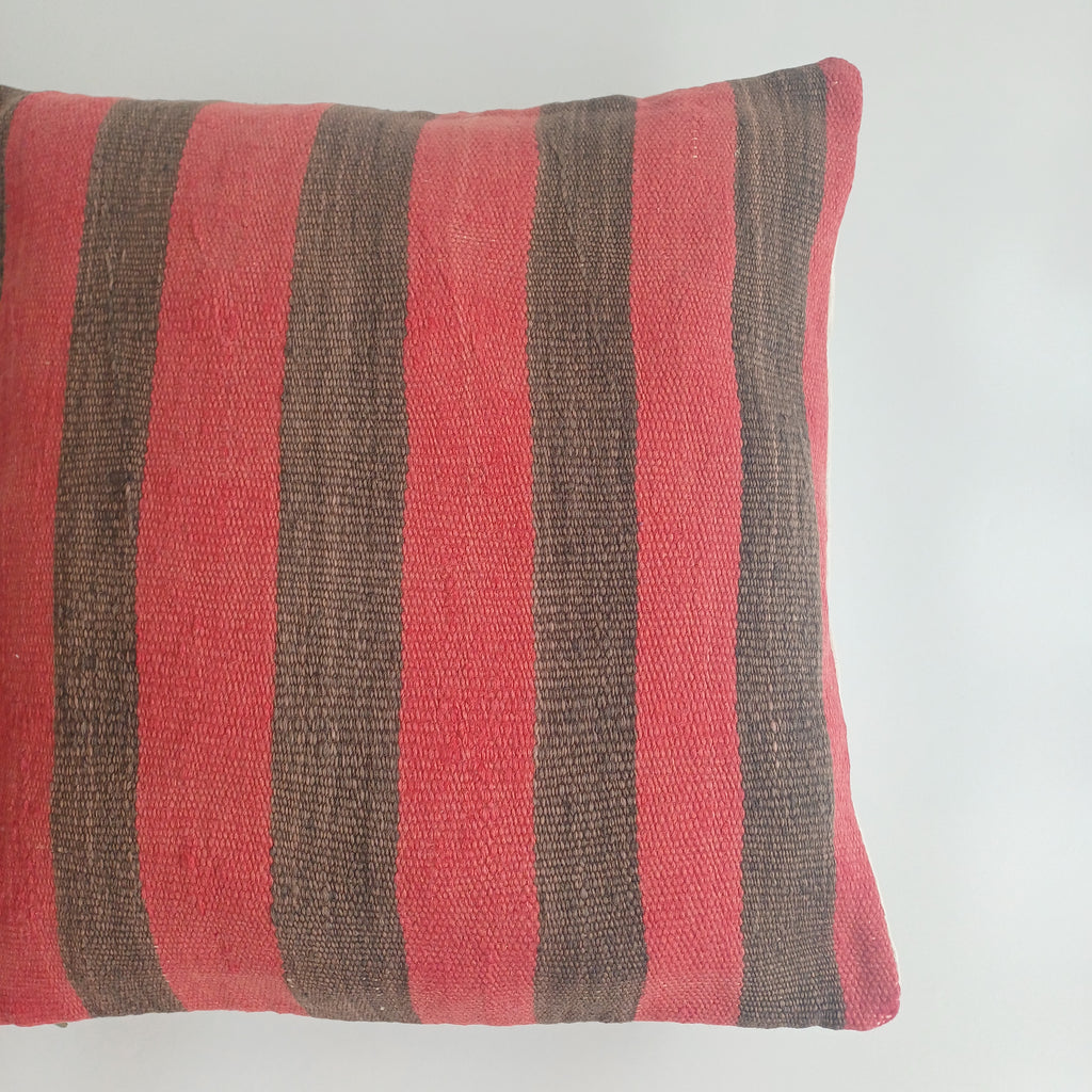 Moroccan Handmade Multicoloured Rug Cushion Cover 20''x20'' / 50x50 CM