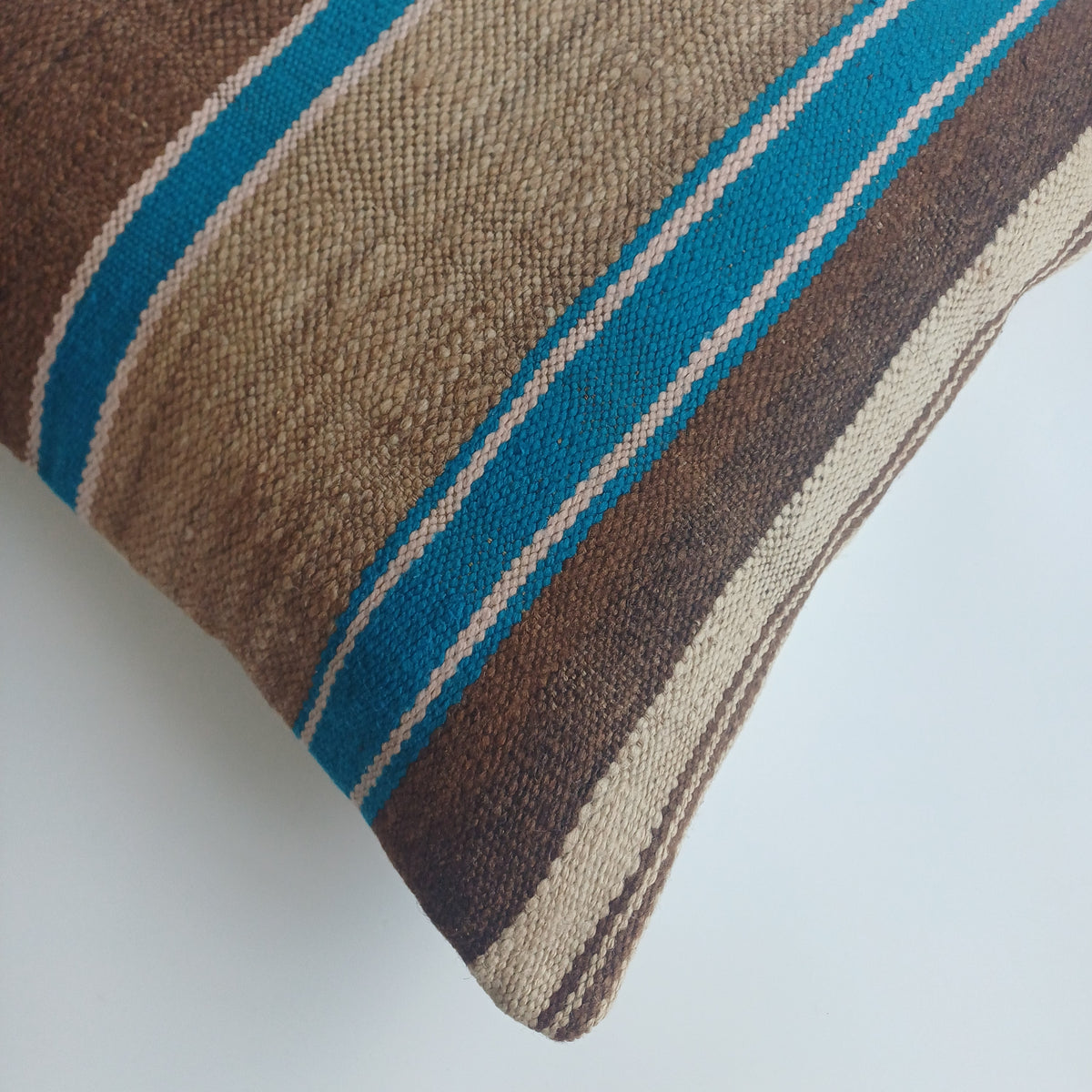 Moroccan Handmade Multicoloured Rug Cushion Cover 20''x20'' / 50x50 CM
