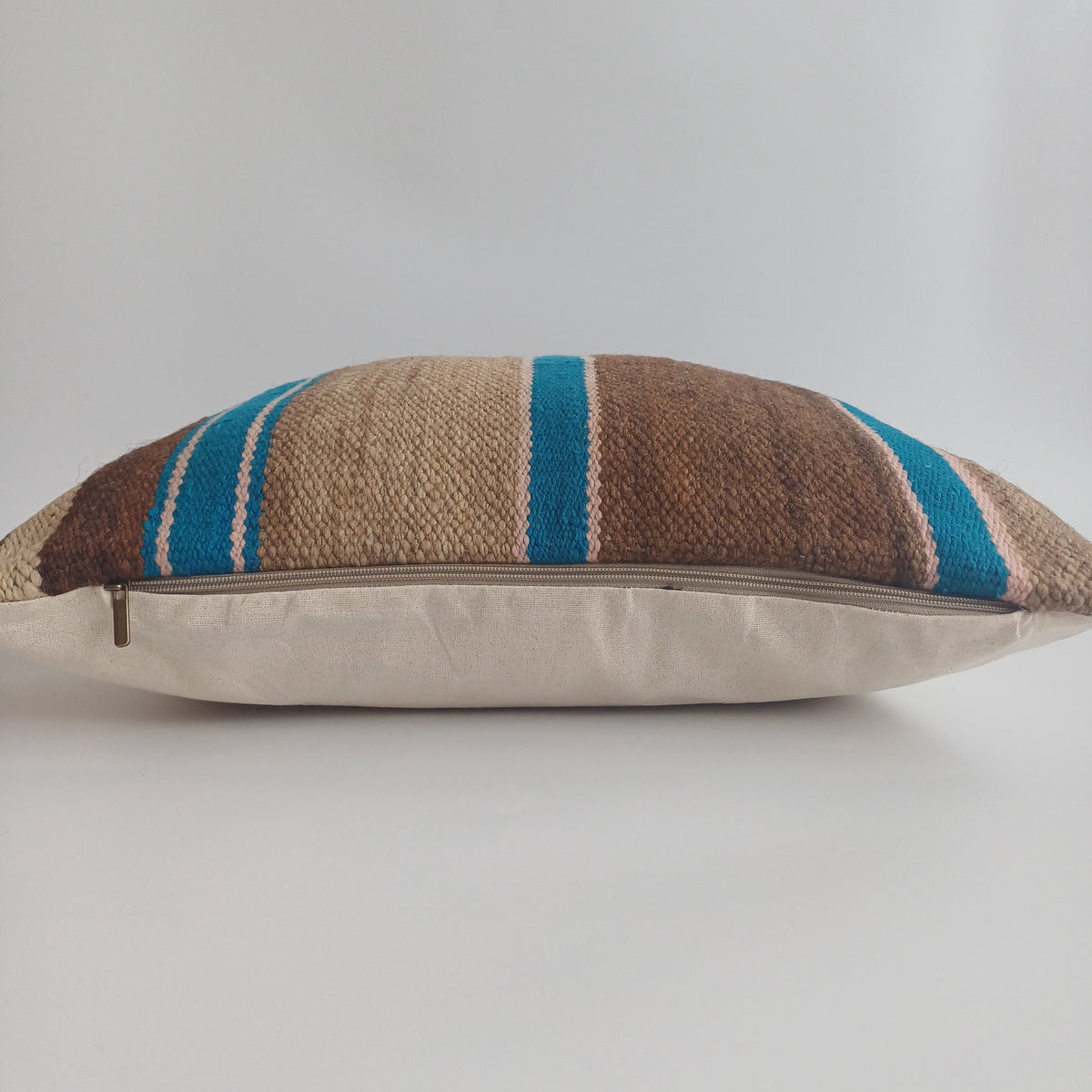 Moroccan Handmade Multicoloured Rug Cushion Cover 20''x20'' / 50x50 CM