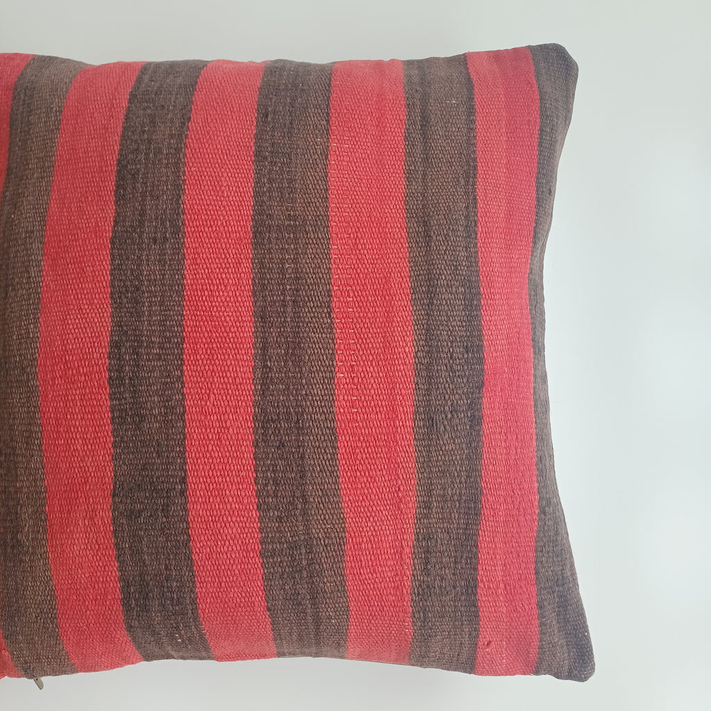 Moroccan Handmade Multicoloured Rug Cushion Cover 20''x20'' / 50x50 CM