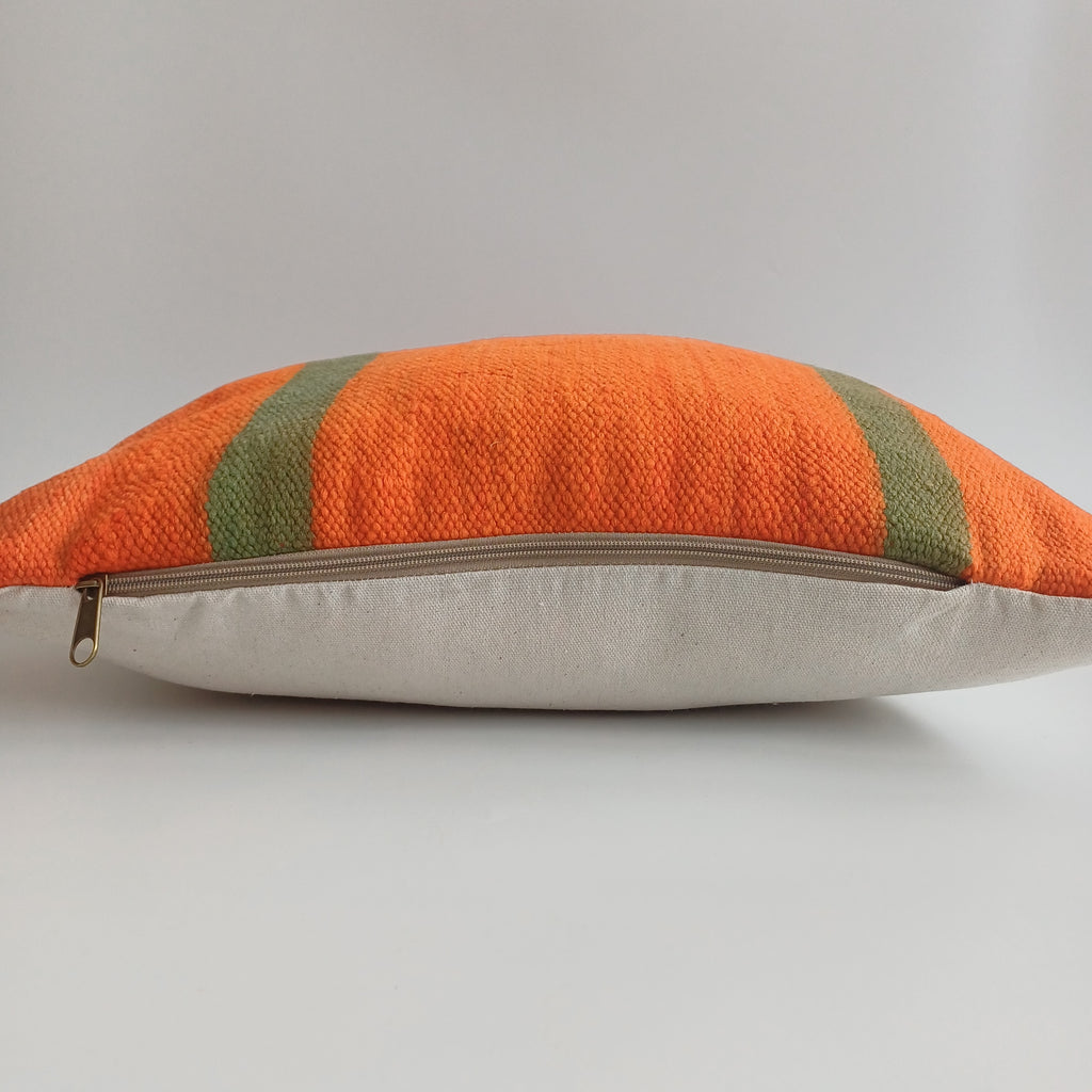 Moroccan Handmade Multicoloured Rug Cushion Cover 19''x19'' / 48x48 CM