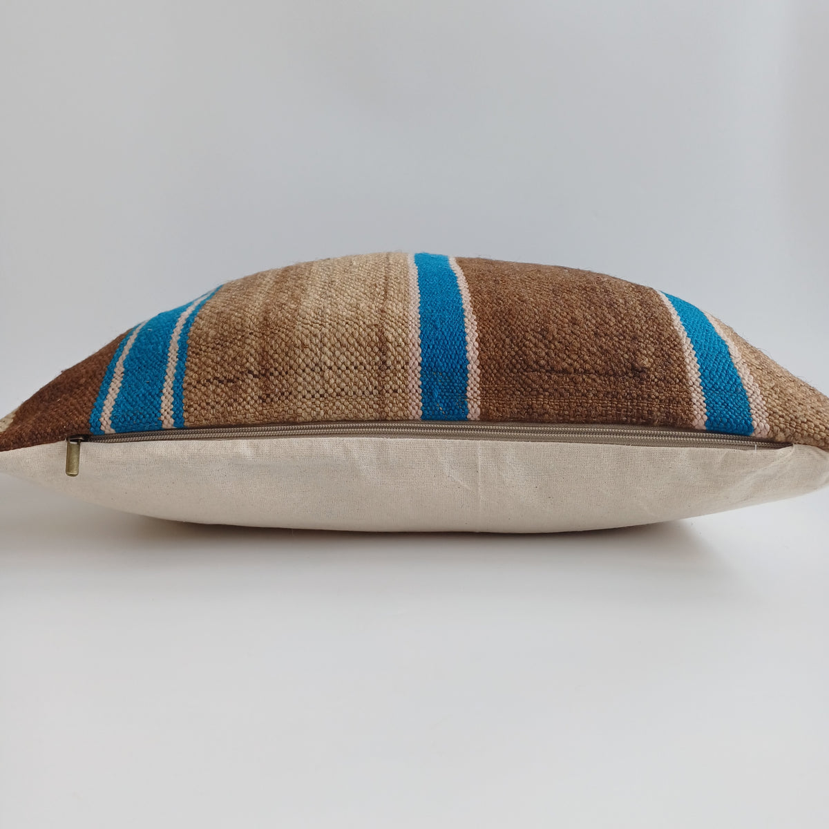 Moroccan Vintage Handmade Multicoloured Rug Cushion Cover 20''x20'' / 50x50 CM