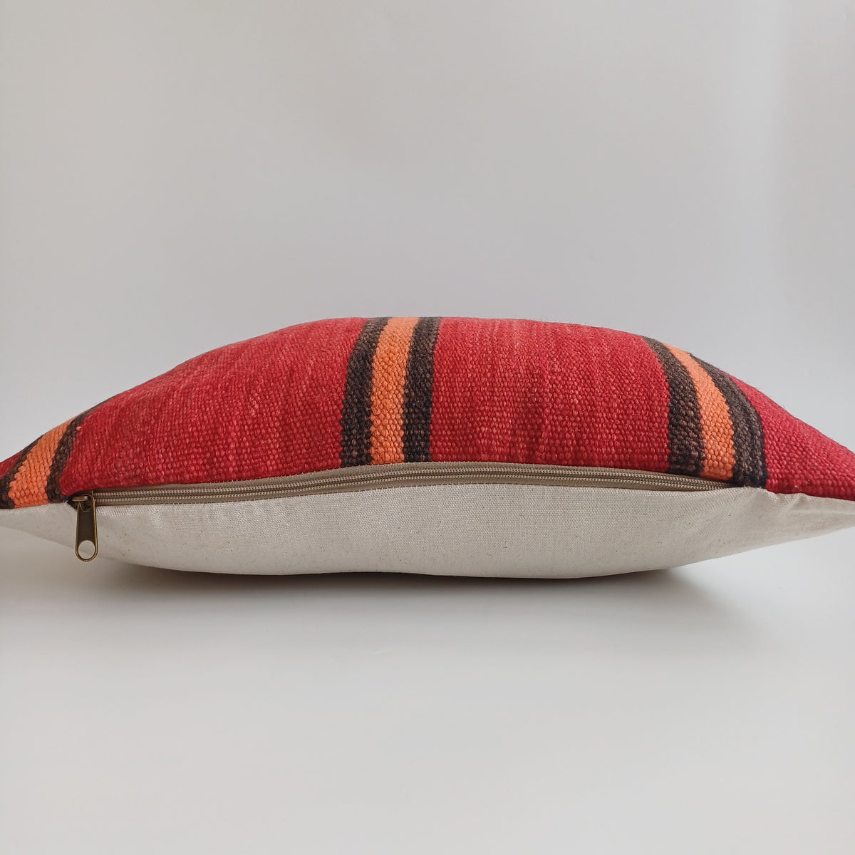 Moroccan Handmade Multicoloured Rug Cushion Cover 20''x20'' / 50x50 CM