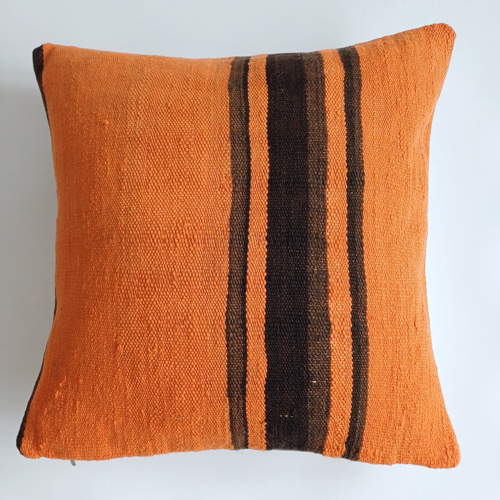 Moroccan Handmade Multicoloured Rug Cushion Cover 19''x19'' / 48x48 CM
