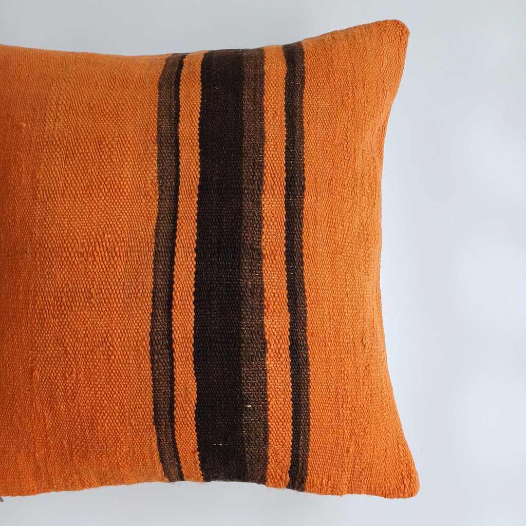 Moroccan Handmade Multicoloured Rug Cushion Cover 19''x19'' / 48x48 CM