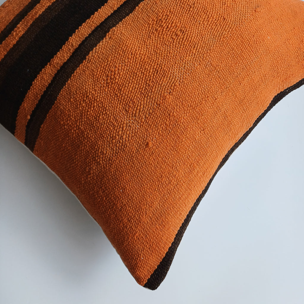 Moroccan Handmade Multicoloured Rug Cushion Cover 19''x19'' / 48x48 CM