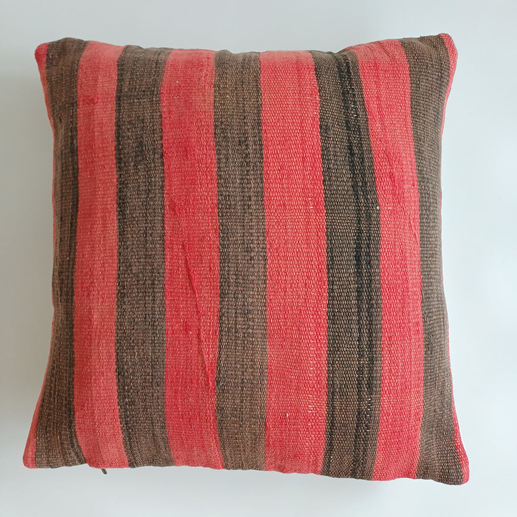 Moroccan Handmade Multicoloured Rug Cushion Cover 20''x20'' / 50x50 CM
