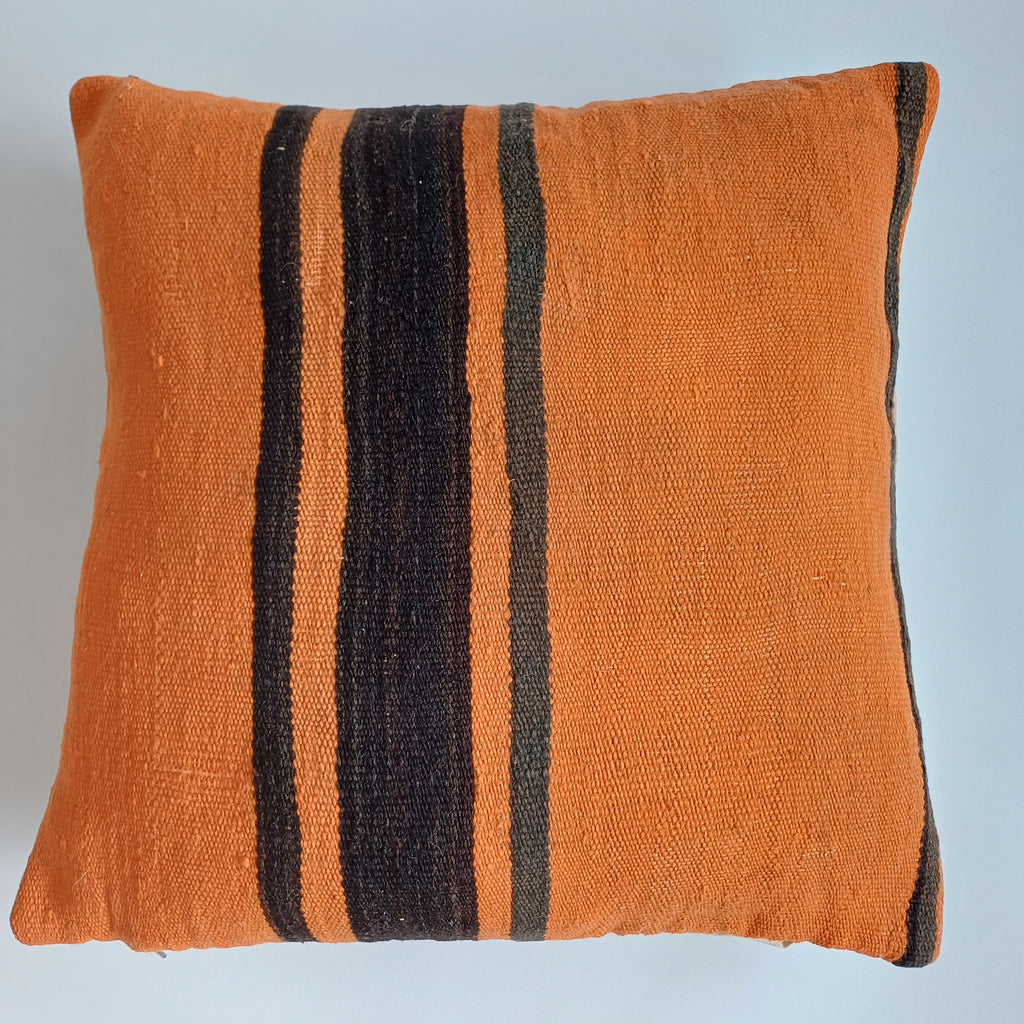 Moroccan Vintage Handmade Multicoloured Rug Cushion Cover 20''x20'' / 50x50 CM