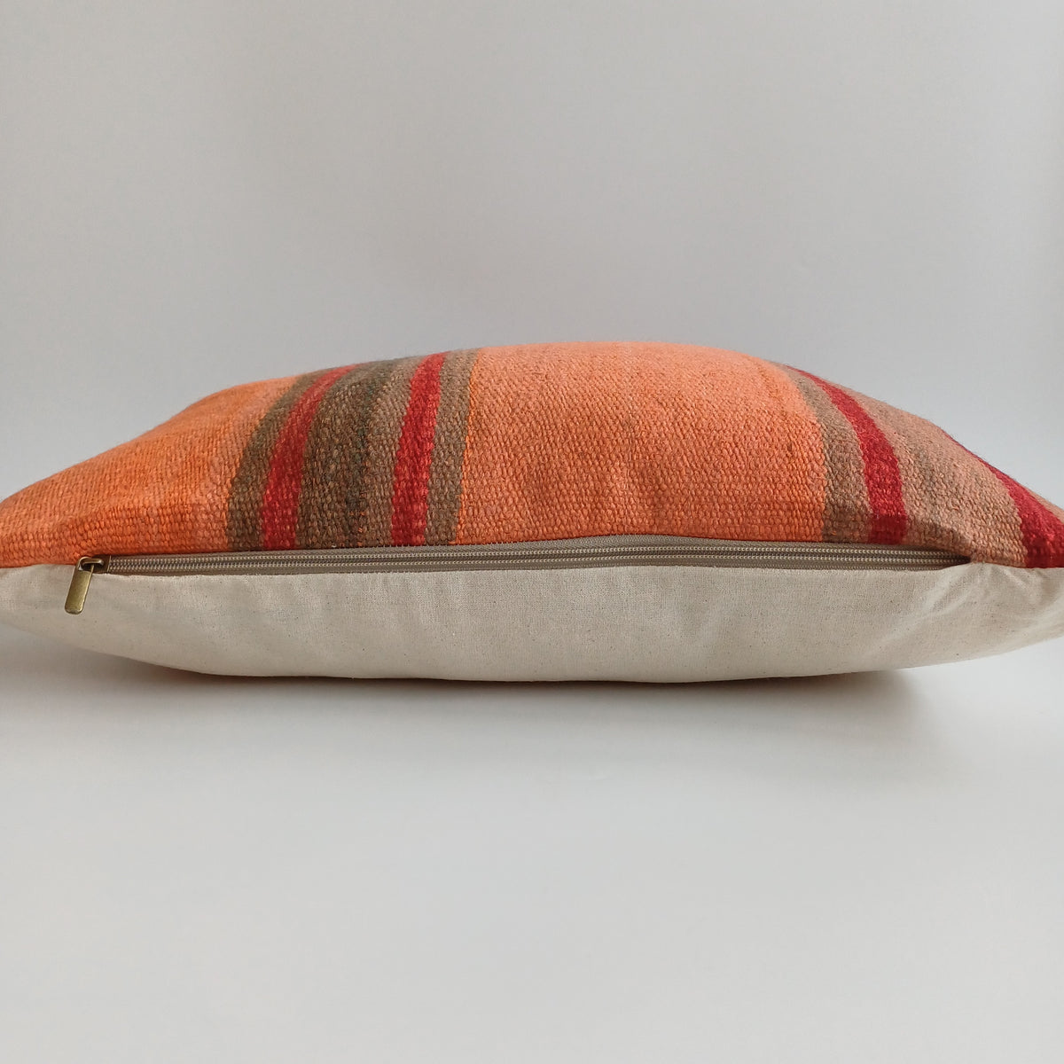 Moroccan Vintage Handmade Multicoloured Rug Cushion Cover 20''x20'' / 50x50 CM