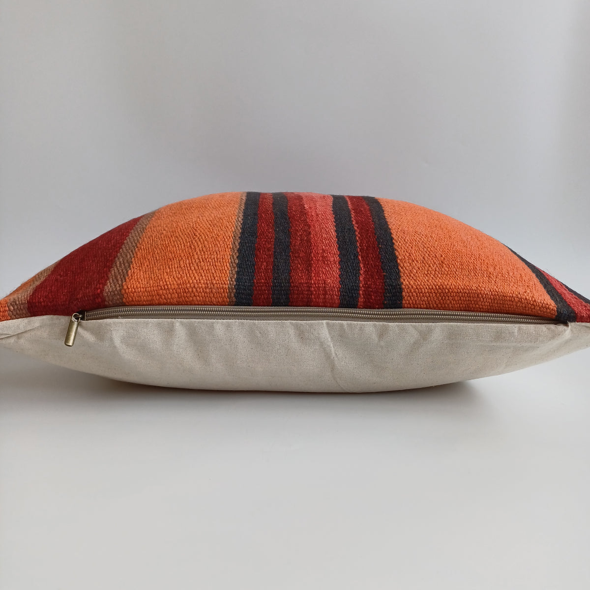 Moroccan Handmade Multicoloured Rug Cushion Cover 20''x20'' / 50x50 CM