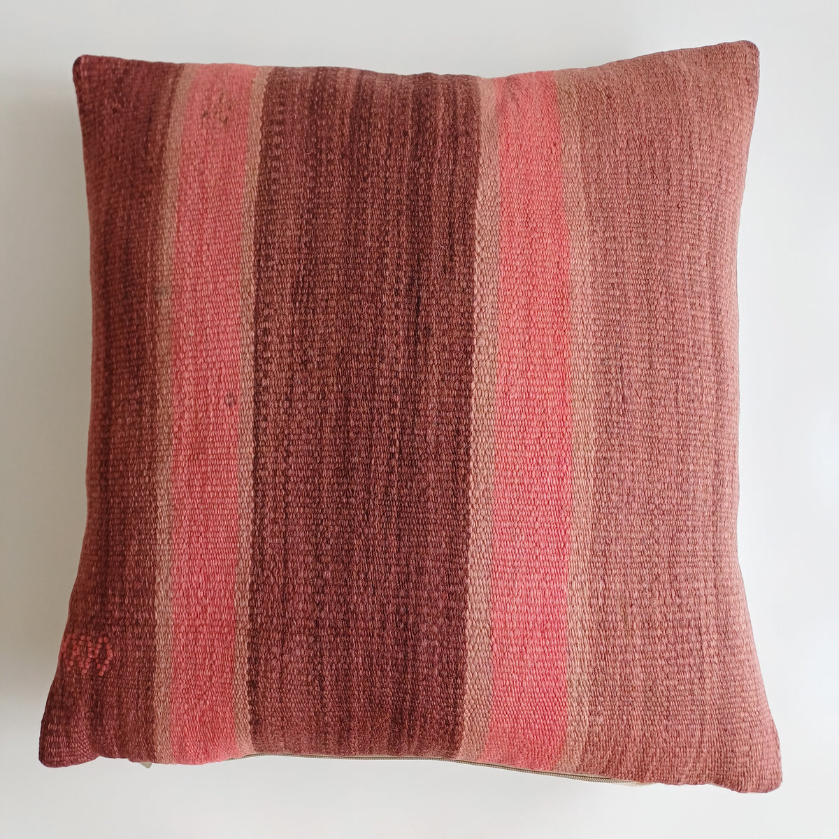 Moroccan Handmade Multicoloured Rug Cushion Cover 20''x20'' / 50x50 CM