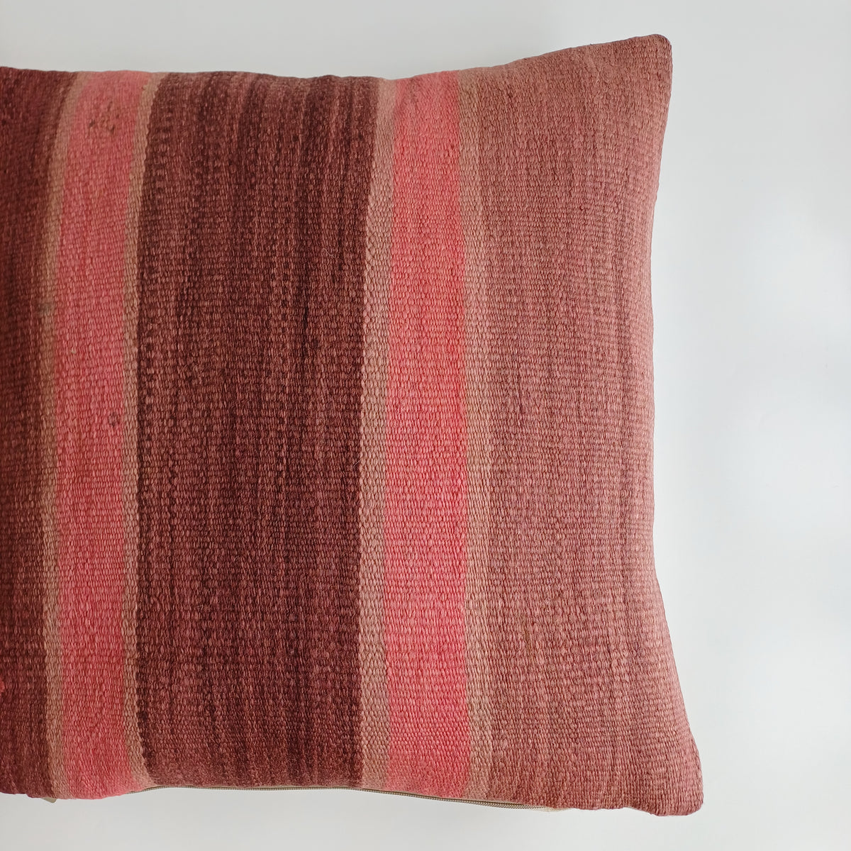 Moroccan Handmade Multicoloured Rug Cushion Cover 20''x20'' / 50x50 CM