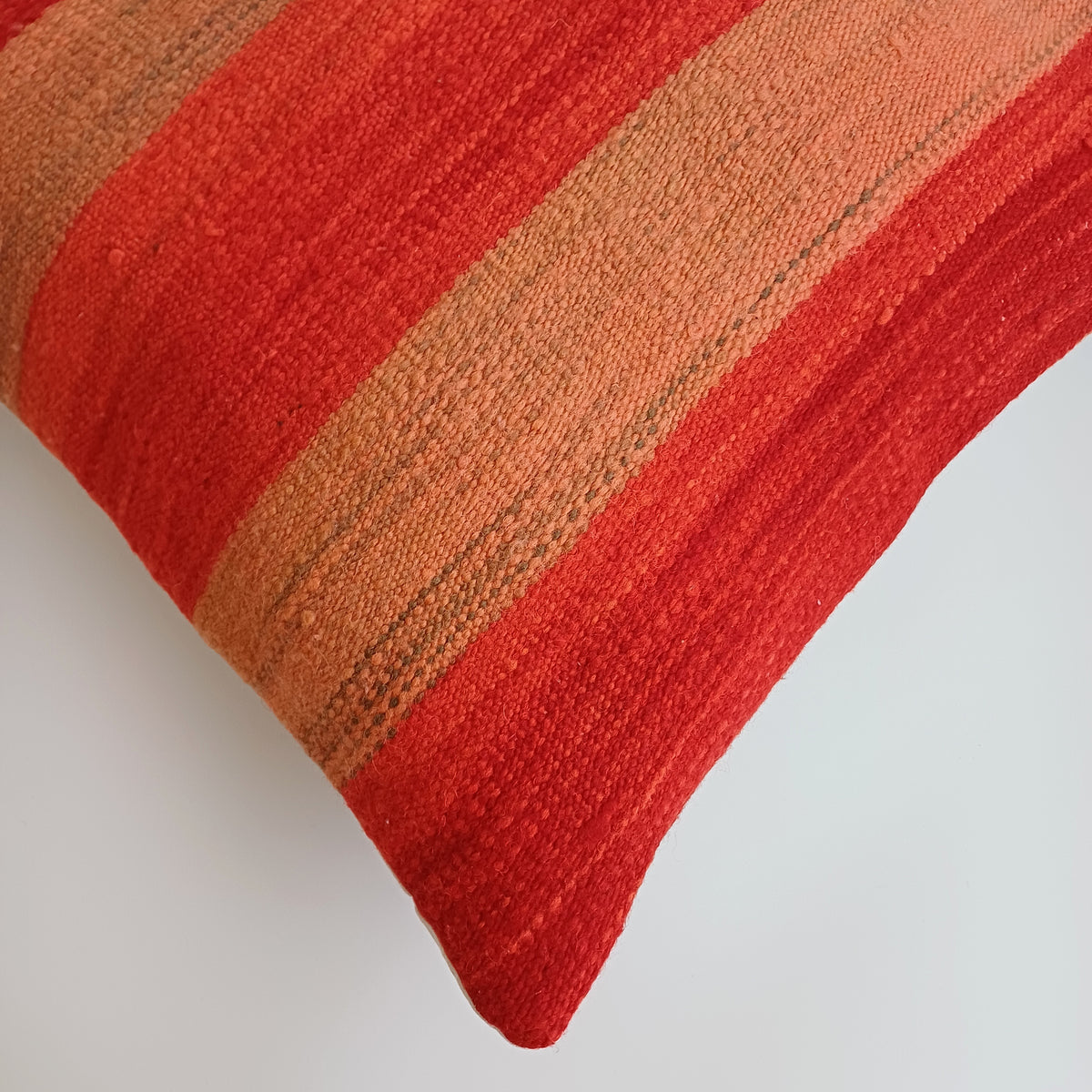 Moroccan Handmade Multicoloured Rug Cushion Cover 20''x20'' / 50x50 CM