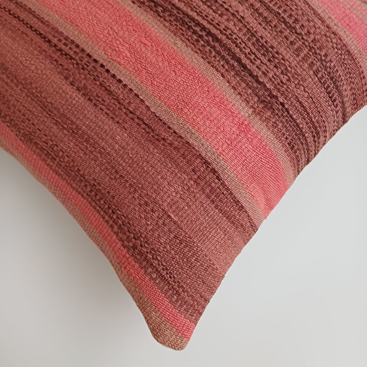 Moroccan Handmade Multicoloured Rug Cushion Cover 20''x20'' / 50x50 CM
