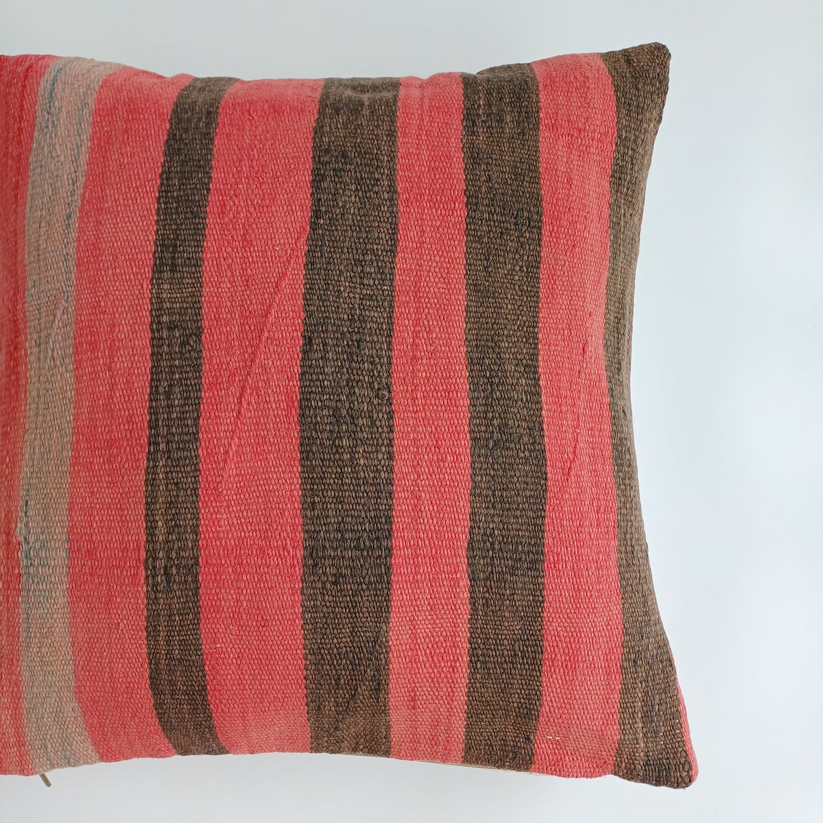 Moroccan Handmade Multicoloured Rug Cushion Cover 20''x20'' / 50x50 CM