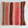 Moroccan Vintage Handmade Multicoloured Rug Cushion Cover 20''x20'' / 50x50 CM