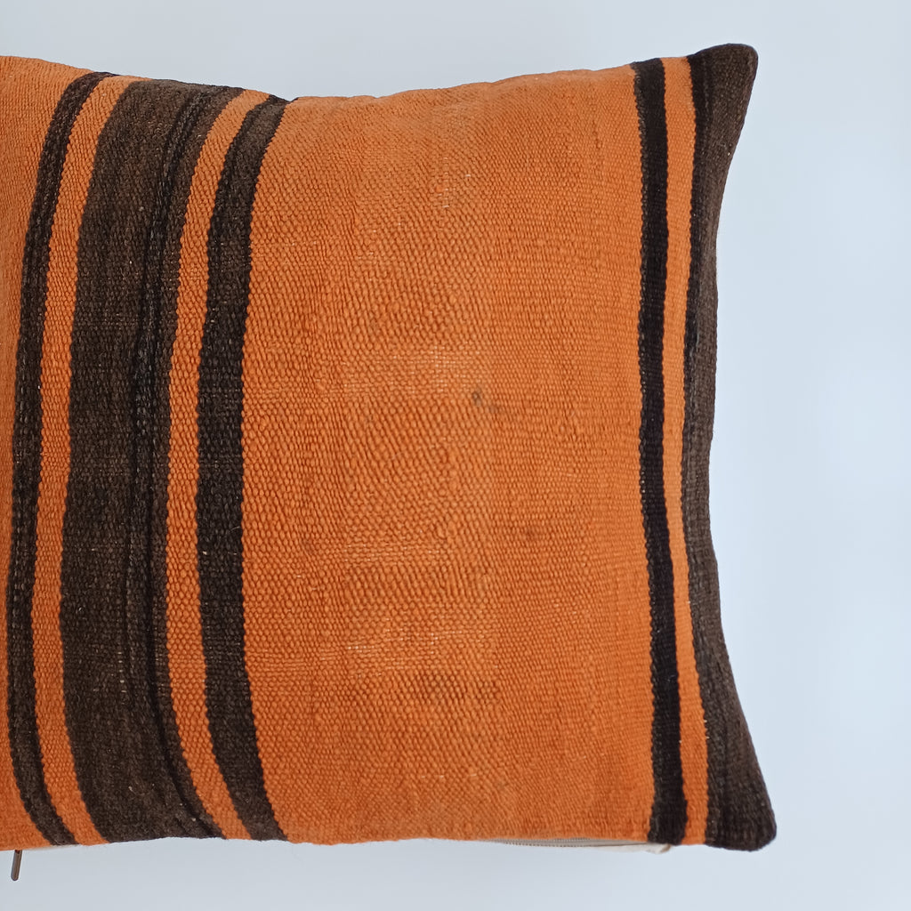 Moroccan Handmade Multicoloured Rug Cushion Cover 20''x20'' / 50x50 CM