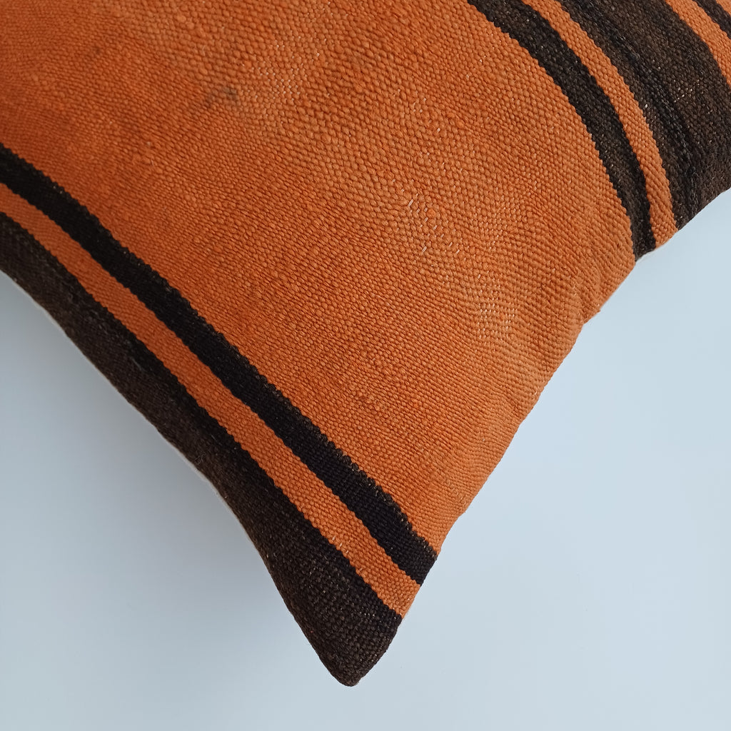 Moroccan Handmade Multicoloured Rug Cushion Cover 20''x20'' / 50x50 CM