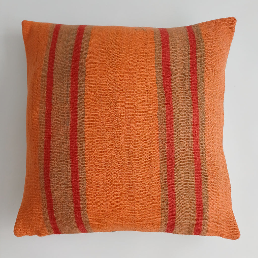 Moroccan Handmade Multicoloured Rug Cushion Cover 20''x20'' / 50x50 CM