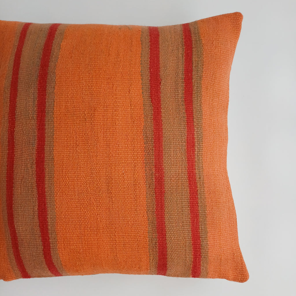 Moroccan Handmade Multicoloured Rug Cushion Cover 20''x20'' / 50x50 CM