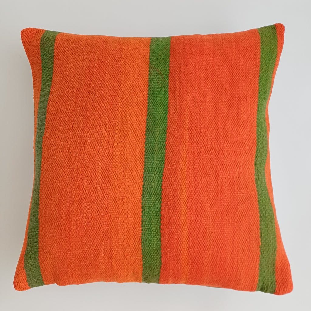 Moroccan Handmade Multicoloured Rug Cushion Cover 20''x20'' / 50x50 CM