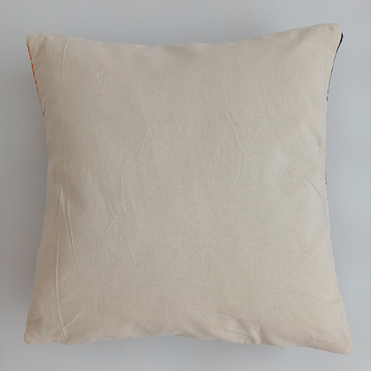 Moroccan Vintage Handmade Multicoloured Rug Cushion Cover 20''x20'' / 50x50 CM