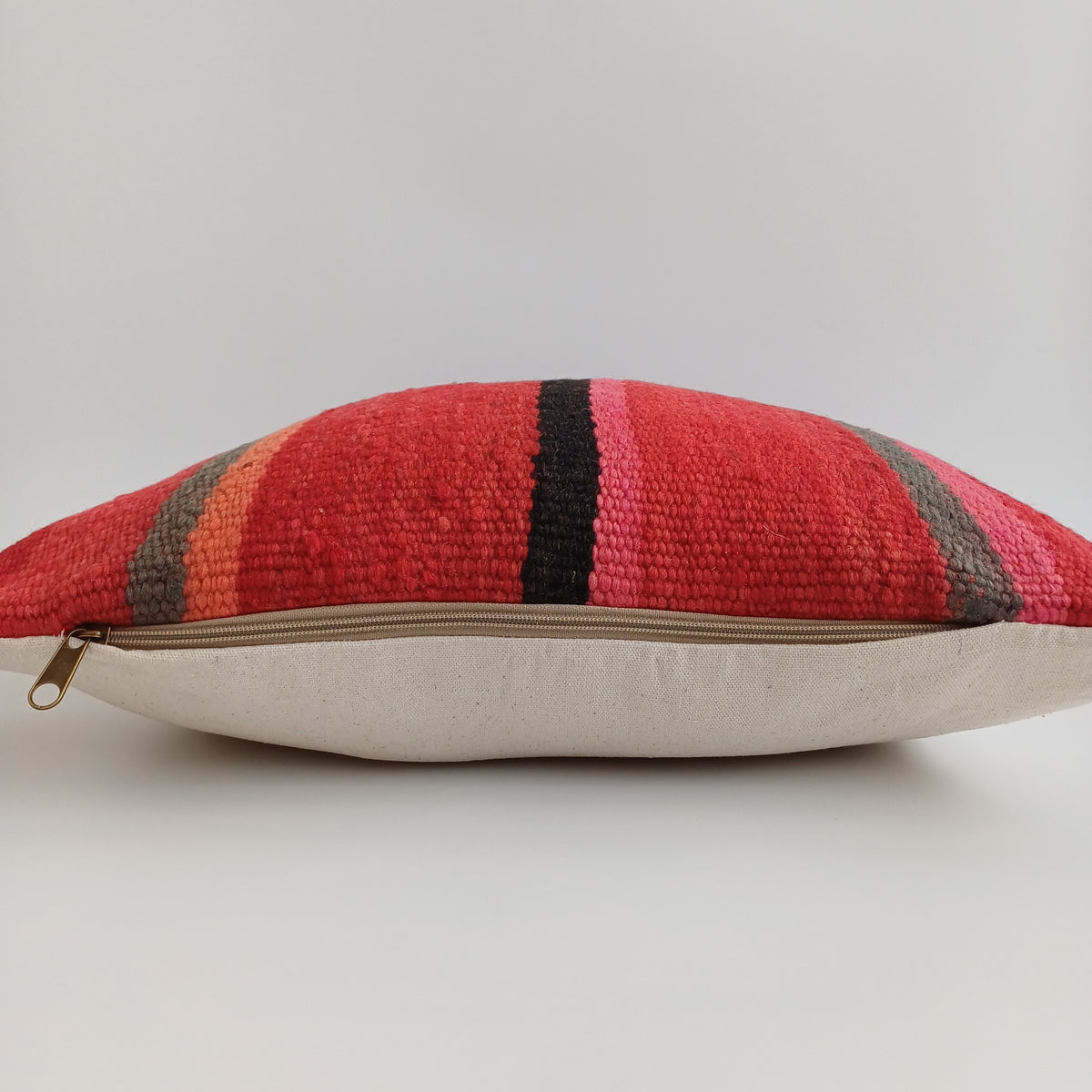 Moroccan Handmade Multicoloured Rug Cushion Cover 20''x20'' / 50x50 CM