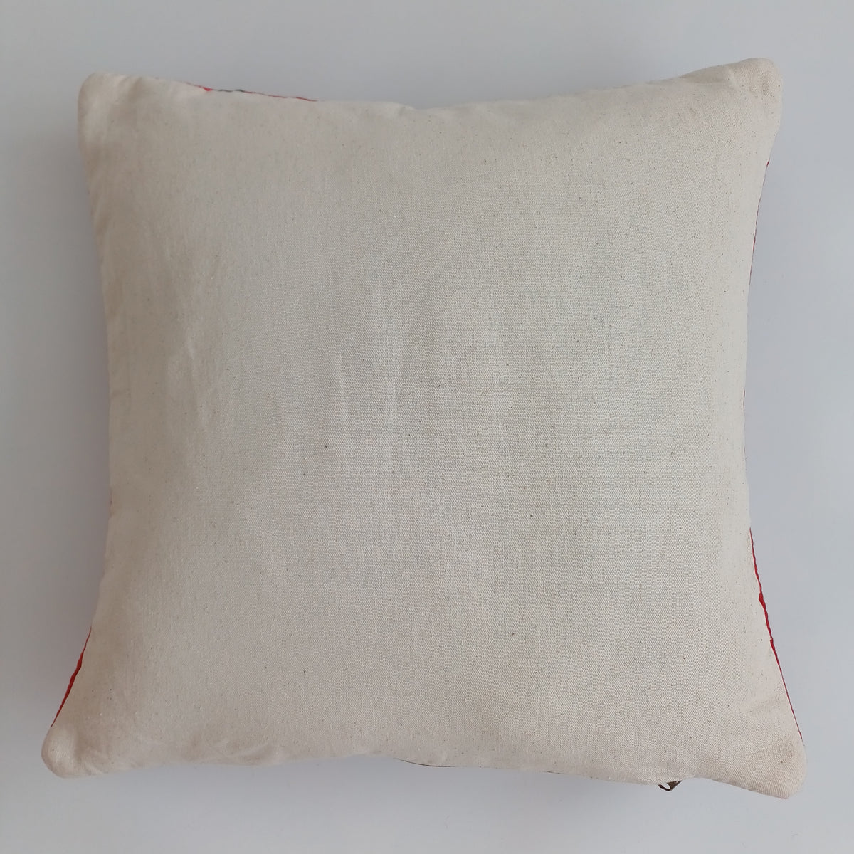 Moroccan Handmade Multicoloured Rug Cushion Cover 20''x20'' / 50x50 CM