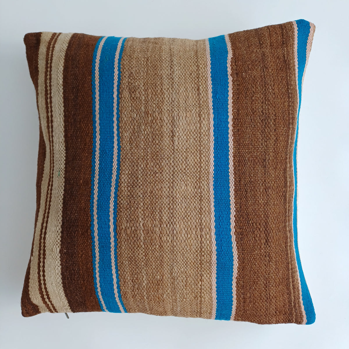 Moroccan Handmade Multicoloured Rug Cushion Cover 20''x20'' / 50x50 CM