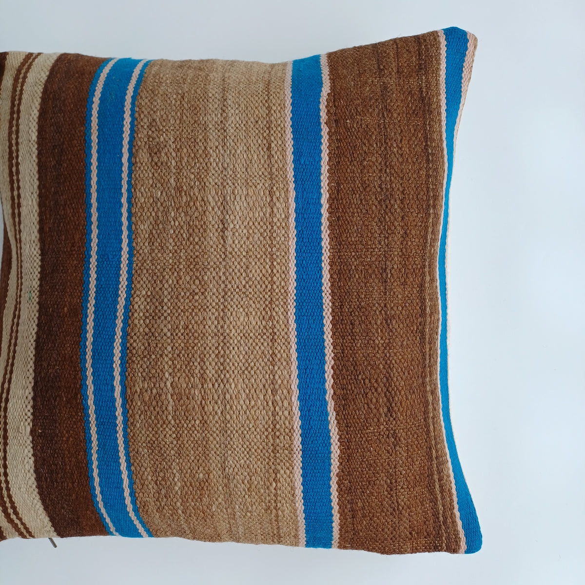 Moroccan Handmade Multicoloured Rug Cushion Cover 20''x20'' / 50x50 CM