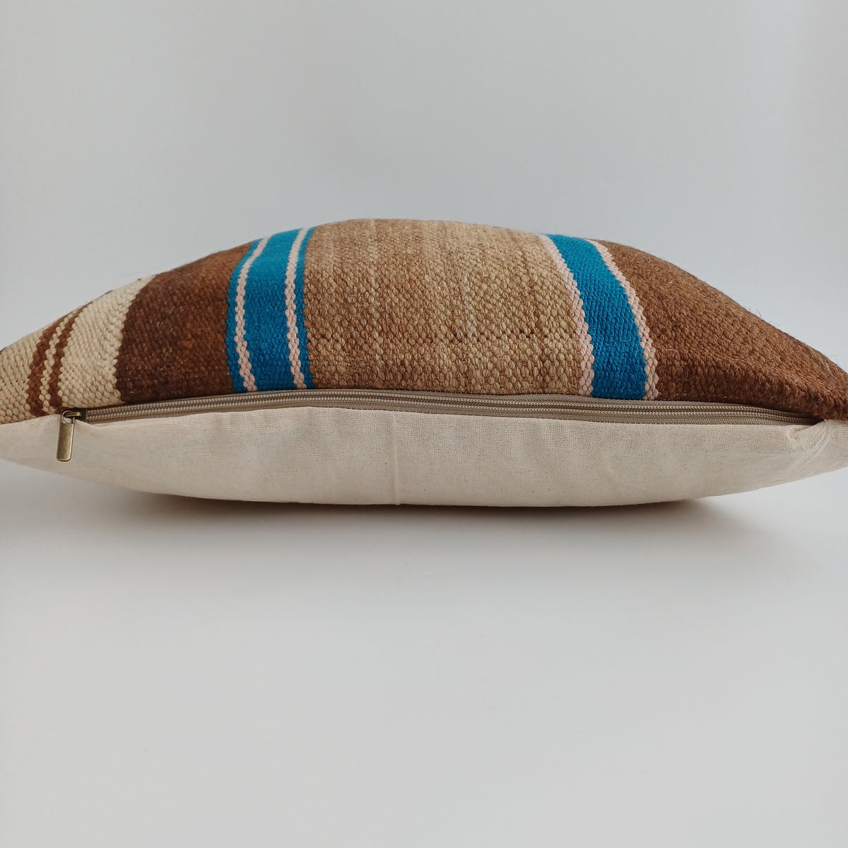 Moroccan Handmade Multicoloured Rug Cushion Cover 20''x20'' / 50x50 CM