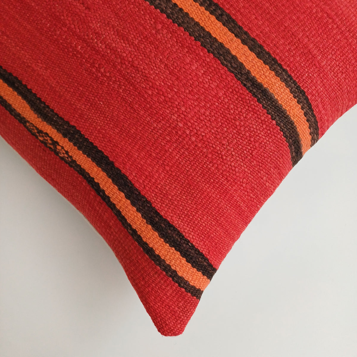 Moroccan Handmade Multicoloured Rug Cushion Cover 20''x20'' / 50x50 CM