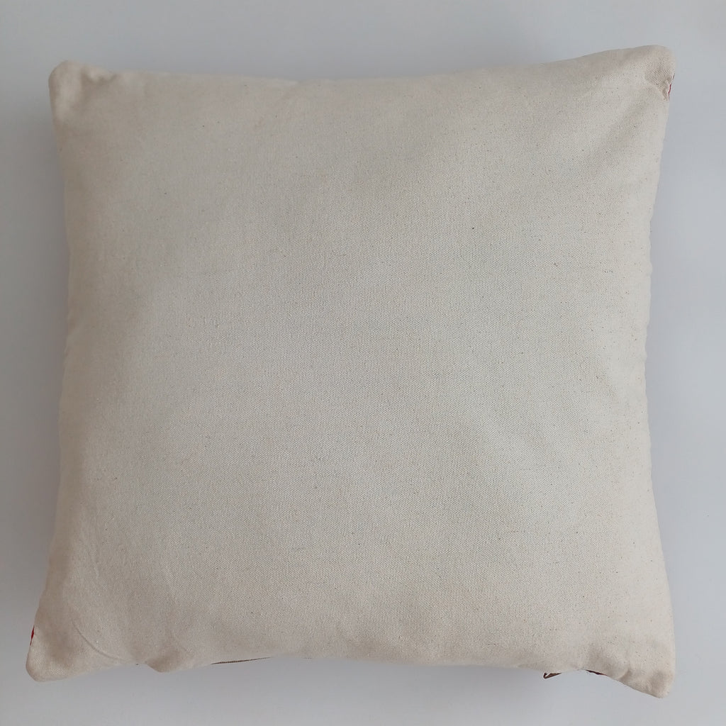Moroccan Handmade Multicoloured Rug Cushion Cover 20''x20'' / 50x50 CM