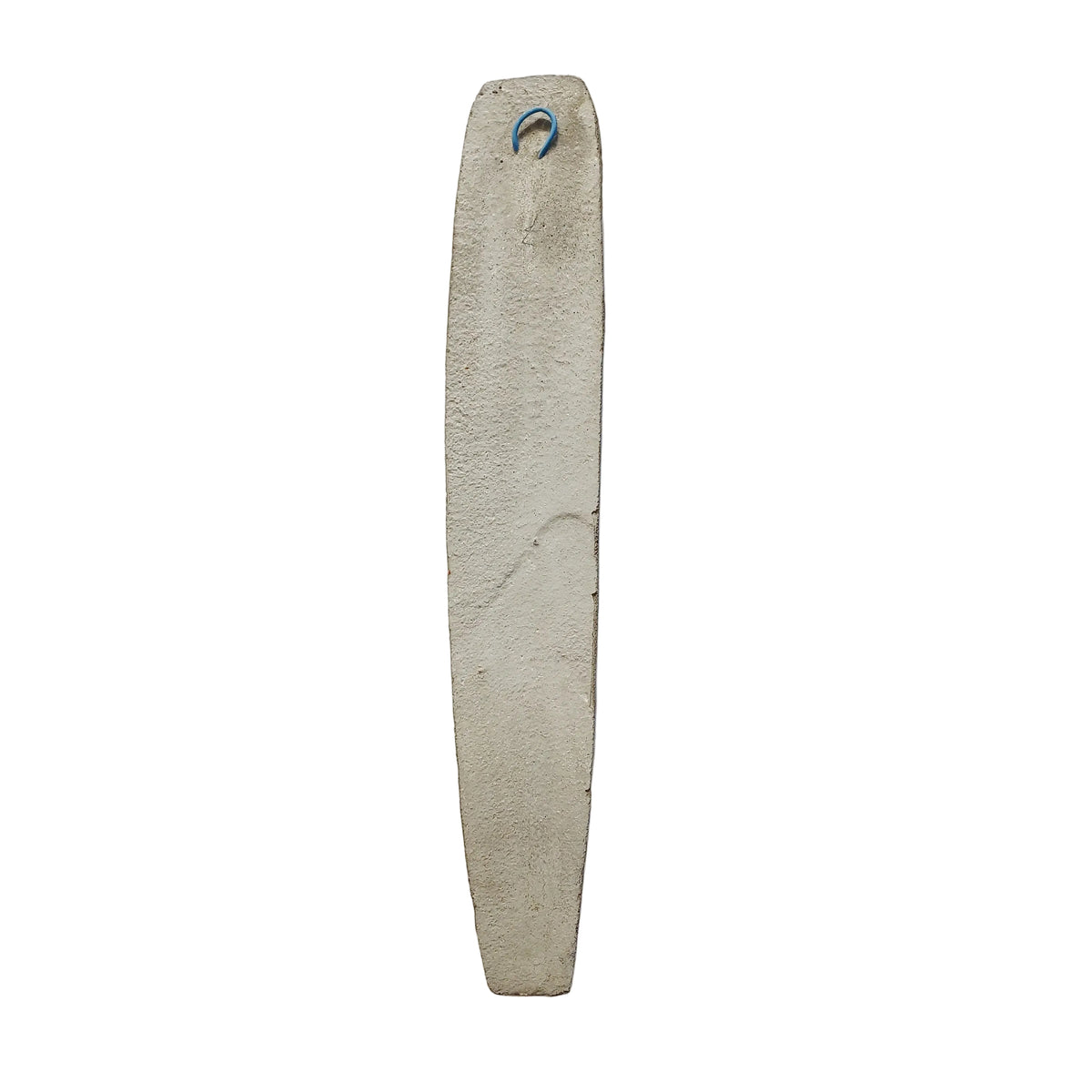 Primitive Long Face Wall Art Hanging, Narrow Vertical Plaque 57x11 CM