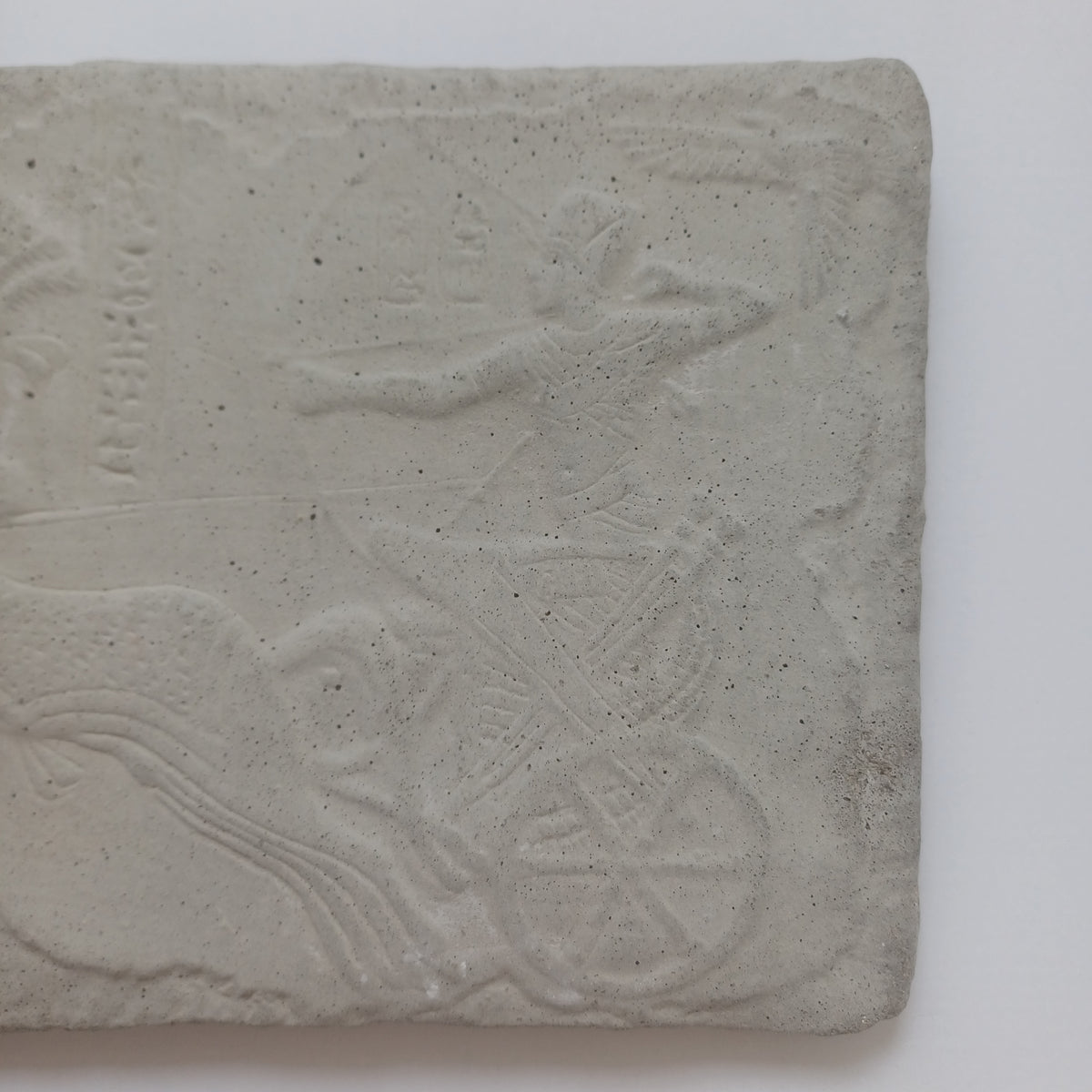 Egyptian Style Chariot Relief Wall Hanging Plaque 15.5x11 CM