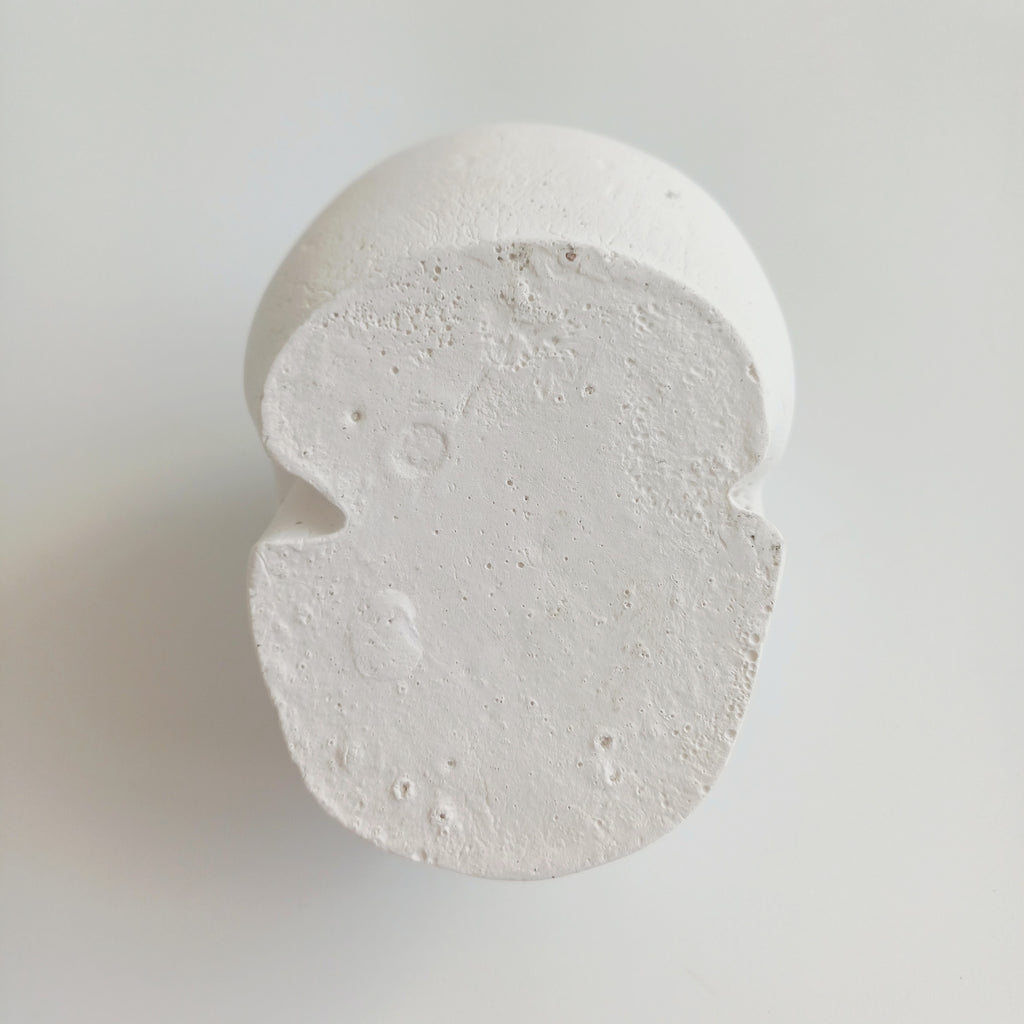 Small White Skull Shelf Decor 7.5x6.3 CM