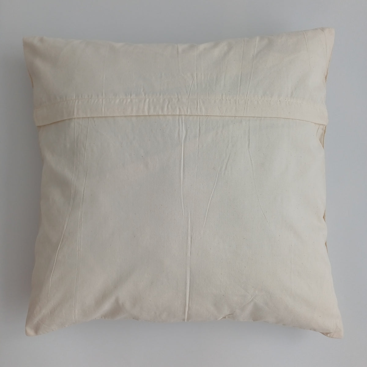 Hand Embroidered Multicolour Uzbek Suzani Cushion Cover 17''x16'' / 44x42 CM
