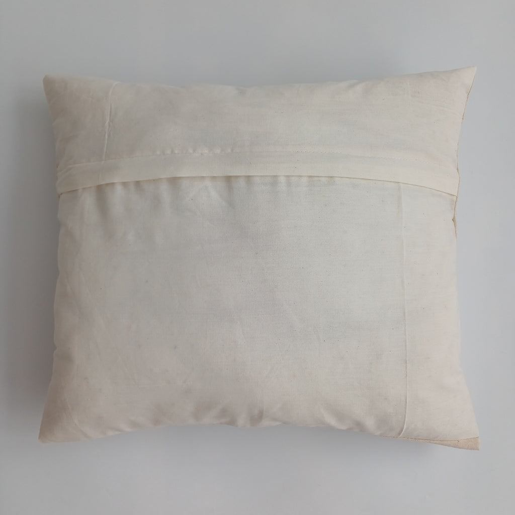 Hand Embroidered Multicolour Uzbek Suzani Cushion Cover 17''x15'' / 45x39 CM